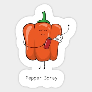 cute paprika Sticker